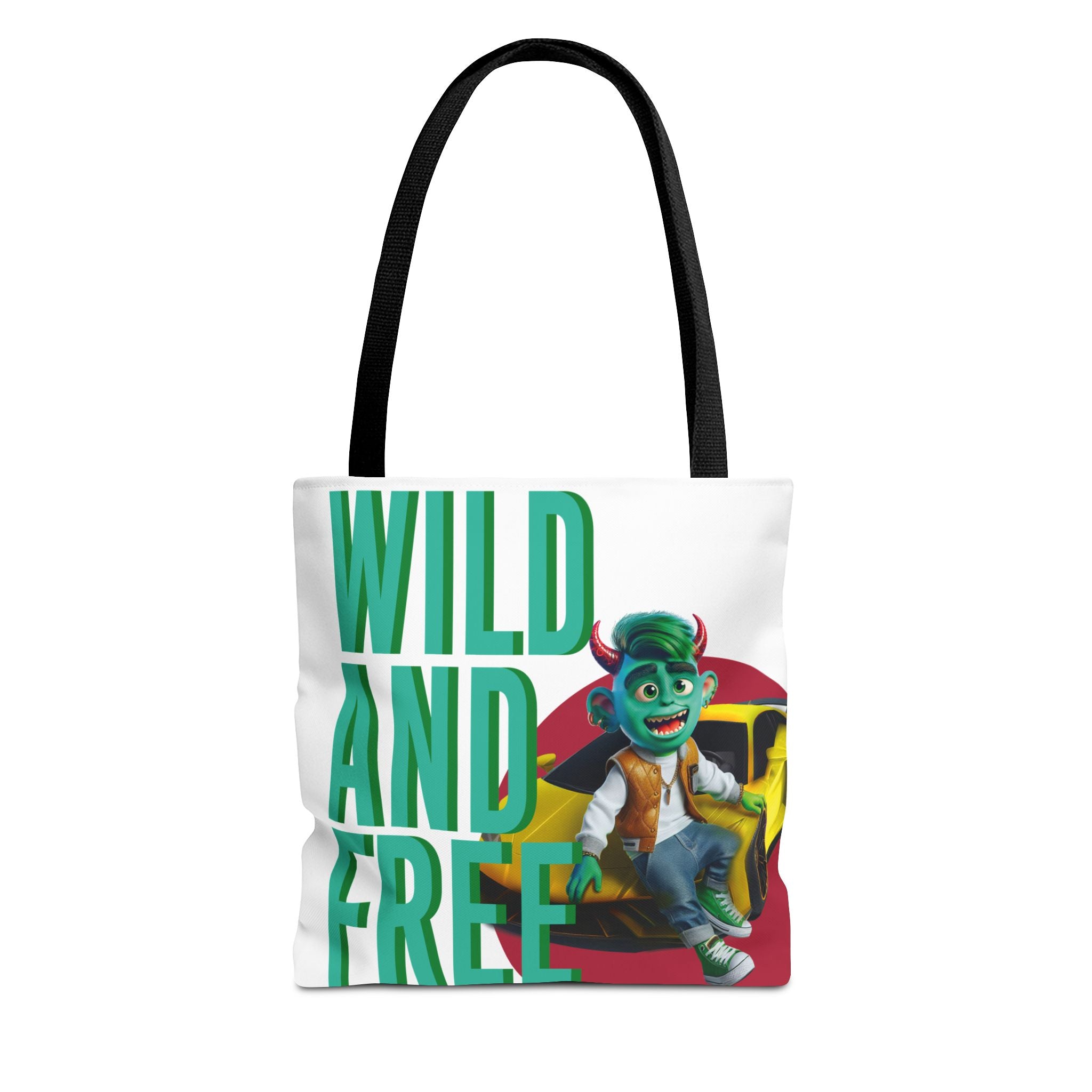 Image of Stylish All-Over Print Tote Bag – Durable & Functional